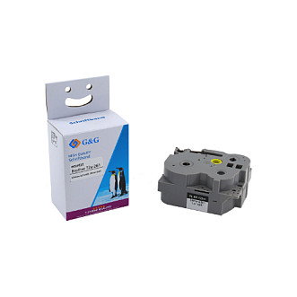 G&G Cinta de etiquetas compatible con Brother TZe-261