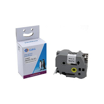 G&G Cinta de etiquetas compatible con Brother TZe-261