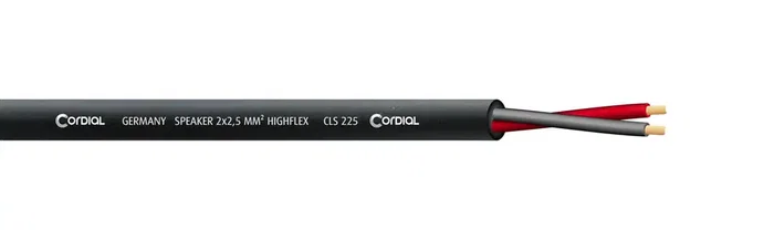 CORDIAL CPL 20 LL 2 Cable de Altavoz de 2 Polos con Conectores NEUTRIK speakON, 20 m