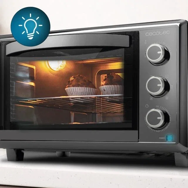 Cecotec Bake&Toast 2600 Black 4Pizza Horno de Convección 26 L Cecotec Bake&Toast 2600 Black 4Pizza Horno de Convección 26 L