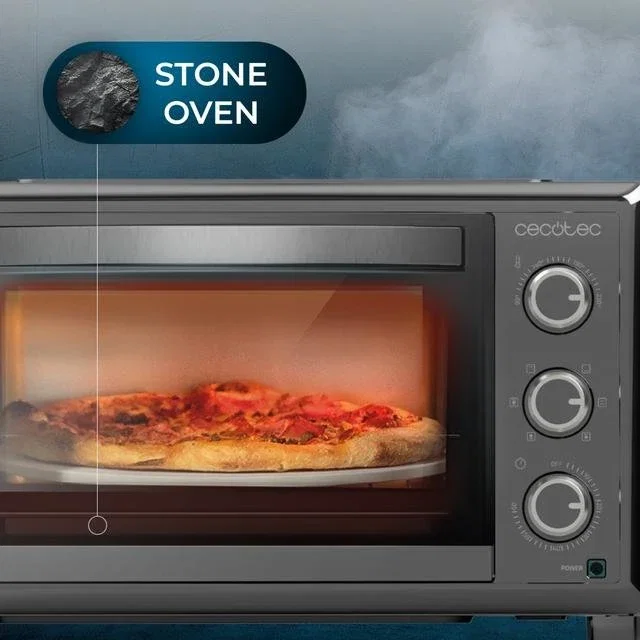 Cecotec Bake&Toast 2600 Black 4Pizza Horno de Convección 26 L Cecotec Bake&Toast 2600 Black 4Pizza Horno de Convección 26 L