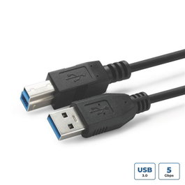MicroConnect Cable USB 3.2 Gen 1 Micro B a USB A Negro 2m