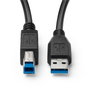 MicroConnect Cable USB 3.2 Gen 1 Micro B a USB A Negro 2m