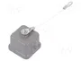HARTING Tapa de protección Han 3A-AK para conectores machos