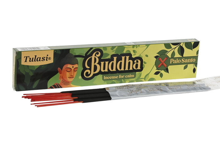 DKD Home Decor Buddha 2024 Incienso Varilla Basicos Verde 5 x 1.7 x 25 cm Set de 20 Unidades