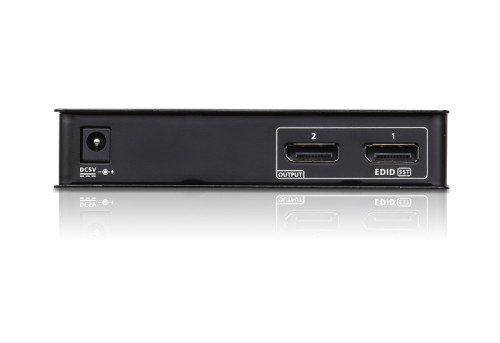 Aten Splitter o Distribuidor DisplayPort 1 Entrada 2 Salidas, 4K @ 60Hz, Resolución 4096 x 2160, Modelo VS192-AT-G