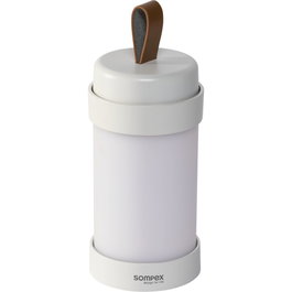 Sompex ALVA Lámpara de mesa recargable blanca