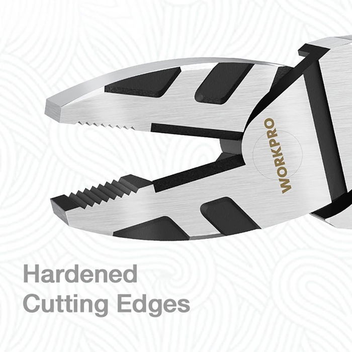 Workpro Alicate Corte Diagonal Pro 225 mm Acero 50CRV Bimax Mango Recubierto Azul Rojo Workpro Alicate Corte Diagonal Pro 225 mm Acero 50CRV Bimax Mango Recubierto Azul Rojo