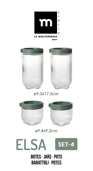 Inde Set 4 Botes Elsa 9 cm (ancho) x 17 cm (alto) x 10 cm (largo) (6 Cajas)