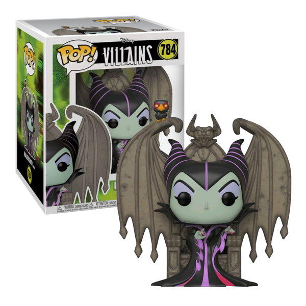 FUNKO Figura POP Disney Villains Maleficent con trono FUNKO Figura POP Disney Villains Maleficent con trono
