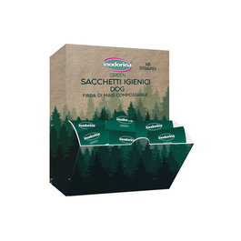 Inodorina Display Green Bolsas Higiénicas Compostables 30Rollos