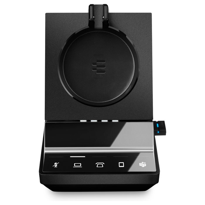 EPOS Auriculares Inalámbricos Impact SDW 5036T para Oficina y Centro de Llamadas, DECT, Negro, Compatible con Europa, Reino Unido, Australia