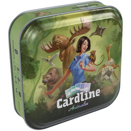 Monolith Cardline Animales 2 Juego de Cartas Educativo de Animales con Referencia CARDANIM2ES | Español | 2-8 Jugadores | Edad 7+