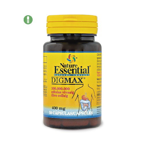 NATURE ESSENTIAL Dig-max 400 mg, 50 cápsulas NATURE ESSENTIAL Dig-max 400 mg, 50 cápsulas