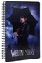 Lluvia Libreta Espiral Efecto 3D A5 Wednesday