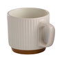 Day Mug 250 Ml Day Porcelana Blanco Gris Apto Microondas Lavavajillas Apilable