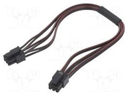 ESPE Cable de alimentación hembra-hembra Micro-Fit 3.0 6 pines 0,2m