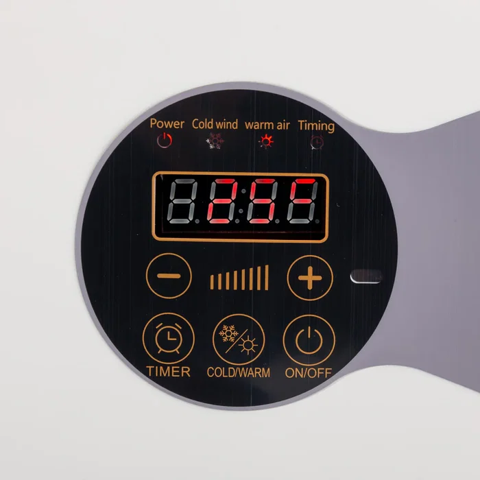 Calefactor PTC con Ventilador 1800W Control Remoto Blanco