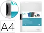 Liderpapel Carpeta Dossier con Pinza Lateral Transparente DIN A4