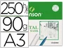 Canson Caja de Láminas Vegetal Guarro Basik 250 Hojas 90g Din A3