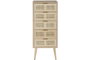 DKD Home Decor Cajonera Paulownia MDF 42x36,5x100,5 Rejilla