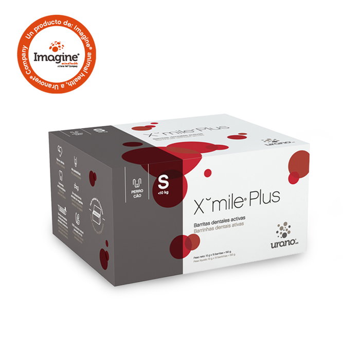 Imagine Xmile Plus Barritas Dentales Activas para Perro S 15 Unidades