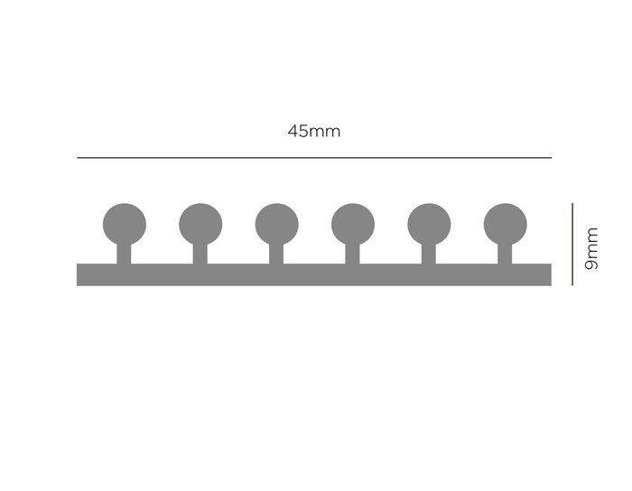 Innspiro Cartucho para Troqueladora de Bordes Intercambiables 10x43mm