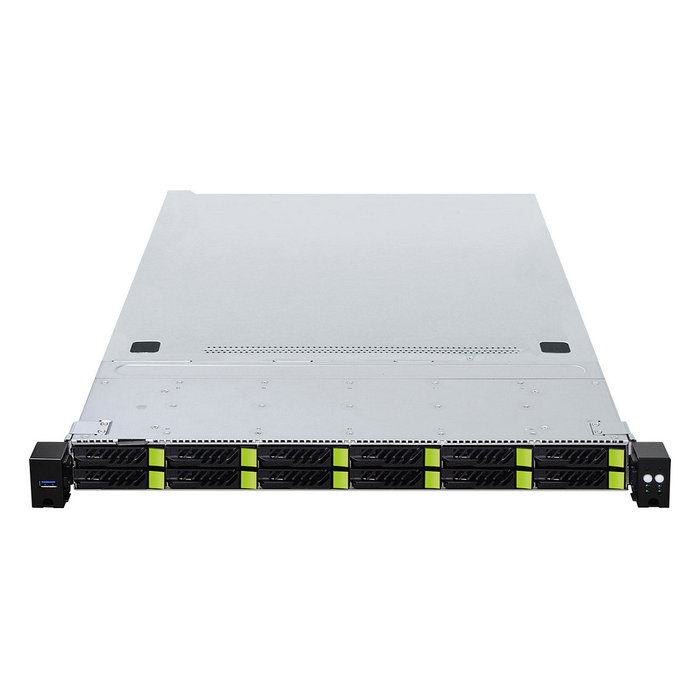 ASRock 1U12E-GENOA/2L2T Barebone Server