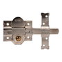 Micel Cerrojo de Seguridad para Sobreponer Crr11, Acero Níquel, 86x50 mm