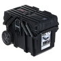 Keter- caja de herramientas con ruedas carro horizontal, 64,6 x 37,3 x 41 cm, negro