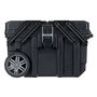 Keter- caja de herramientas con ruedas carro horizontal, 64,6 x 37,3 x 41 cm, negro