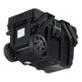 Keter- caja de herramientas con ruedas carro horizontal, 64,6 x 37,3 x 41 cm, negro
