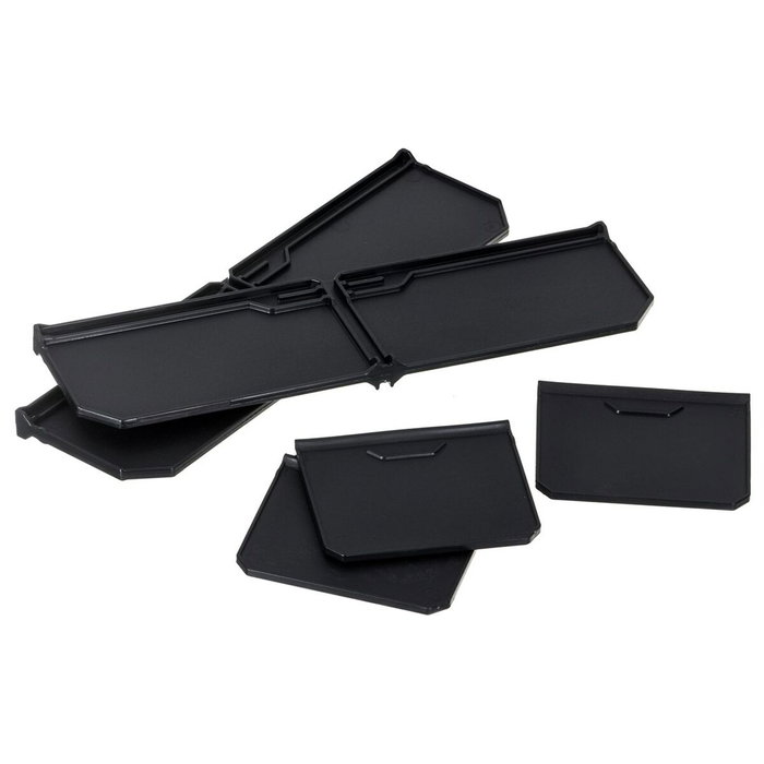 Keter- caja de herramientas con ruedas carro horizontal, 64,6 x 37,3 x 41 cm, negro