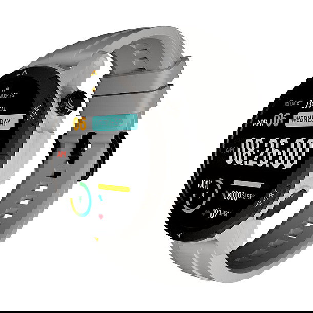 AGM Legion Smartwatch Deportivo, Pantalla AMOLED Táctil de 1.43 Pulgadas, GPS, Monitor Cardíaco, Oxígeno en Sangre, Resistente al Agua 50m, Color Gris/Blanco AGM Legion Smartwatch Deportivo, Pantalla AMOLED Táctil de 1.43 Pulgadas, GPS, Monitor Cardíaco, Oxígeno en Sangre, Resistente al Agua 50m, Color Gris/Blanco