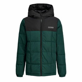 Chaqueta Infantil Jack & Jones Jjben Square Hood Jacket Jnr Oliva