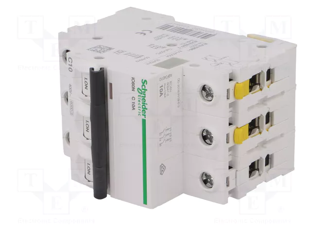 SCHNEIDER ELECTRIC iC60N ACTI9 10A 3P Característica C SCHNEIDER ELECTRIC iC60N ACTI9 10A 3P Característica C