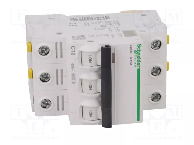 SCHNEIDER ELECTRIC iC60N ACTI9 10A 3P Característica C SCHNEIDER ELECTRIC iC60N ACTI9 10A 3P Característica C