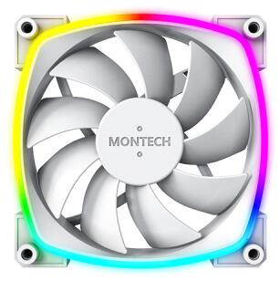 Montech AX120 PWM Pack de 3 Ventiladores 120mm Blanco