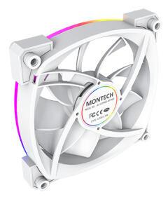 Montech AX120 PWM Pack de 3 Ventiladores 120mm Blanco