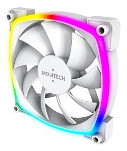 Montech AX120 PWM Pack de 3 Ventiladores 120mm Blanco