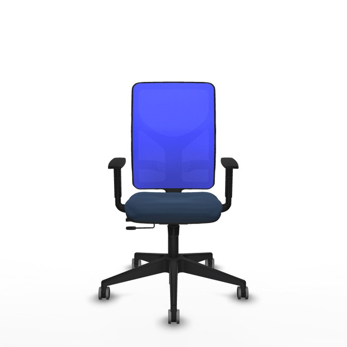 PIQUERAS Y CRESPO Silla de oficina Motilla Azul con mecanismo Sincro/Traslack PIQUERAS Y CRESPO Silla de oficina Motilla Azul con mecanismo Sincro/Traslack