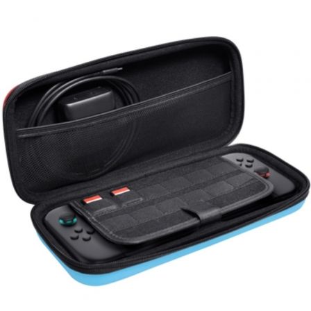 Trust Gaming Funda Rígida GXT 1251RB XL para Nintendo Switch 2 - Rojo y Azul