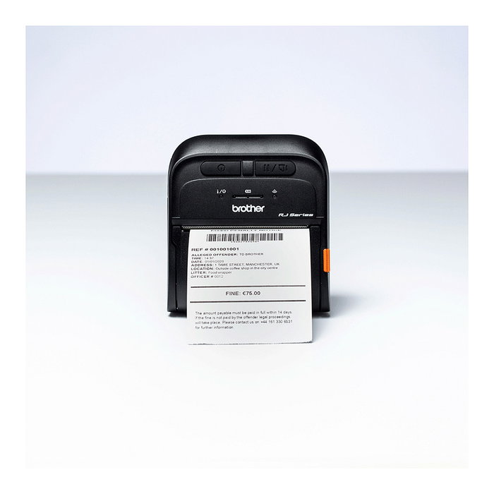 Brother RJ-3035B Impresora de Etiquetas y Tickets Portátil Bluetooth