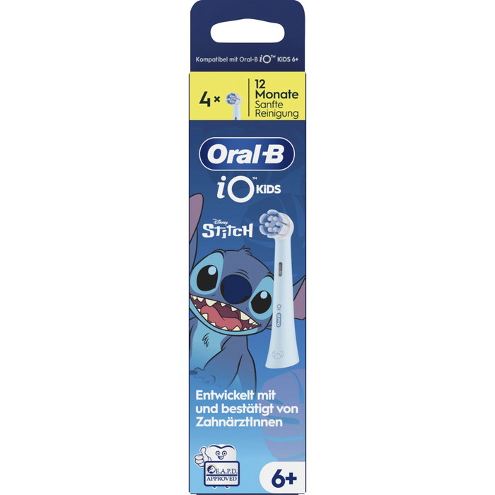 Oral-B iO Kids Stitch Cabezales de Repuesto 4 Unidades