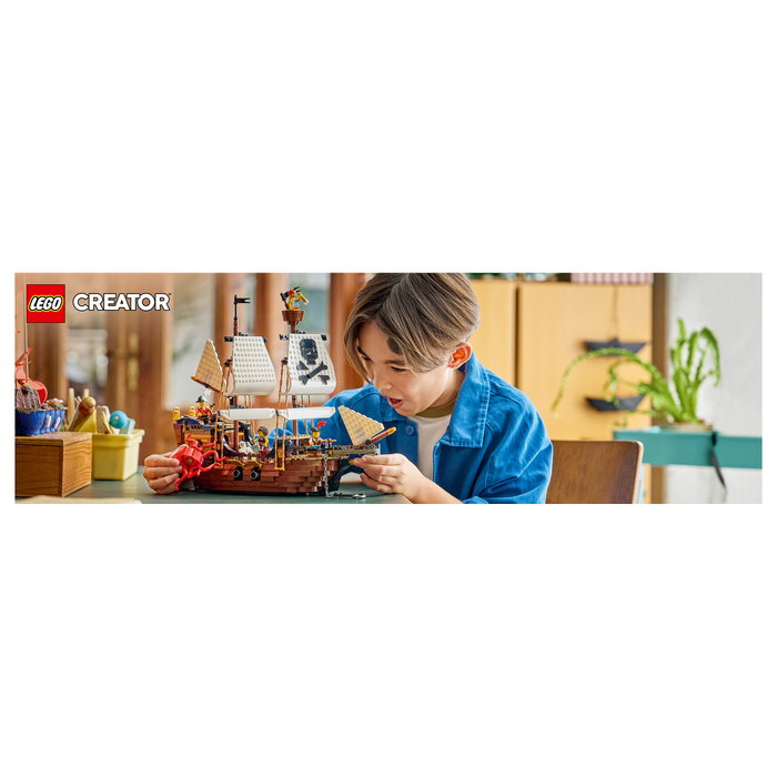 LEGO Creator 3 en 1 Barco Pirata Mítico 31387 LEGO Creator 3 en 1 Barco Pirata Mítico 31387
