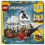 LEGO Creator 3 en 1 Barco Pirata Clásico 31387