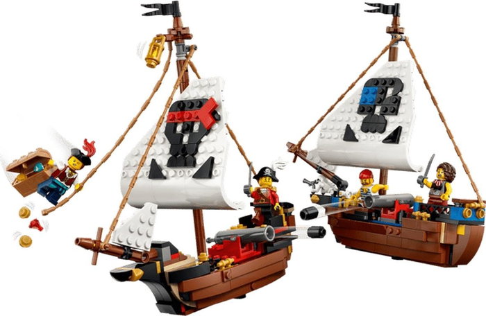 LEGO Creator 3 en 1 Barco Pirata Clásico 31387 LEGO Creator 3 en 1 Barco Pirata Clásico 31387