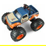 AMEWI RC Monstertruck Big Buster 1:18 RTR, Buggy Eléctrico, Escala 1:18, Color Naranja/Azul, para 6+ Años, Ref. 22483