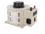 BREVE TUFVASSONS Autotransformador regulable 230VAC 0÷260V 3,8A