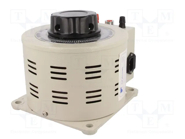 BREVE TUFVASSONS Autotransformador regulable 230VAC 0÷260V 3,8A